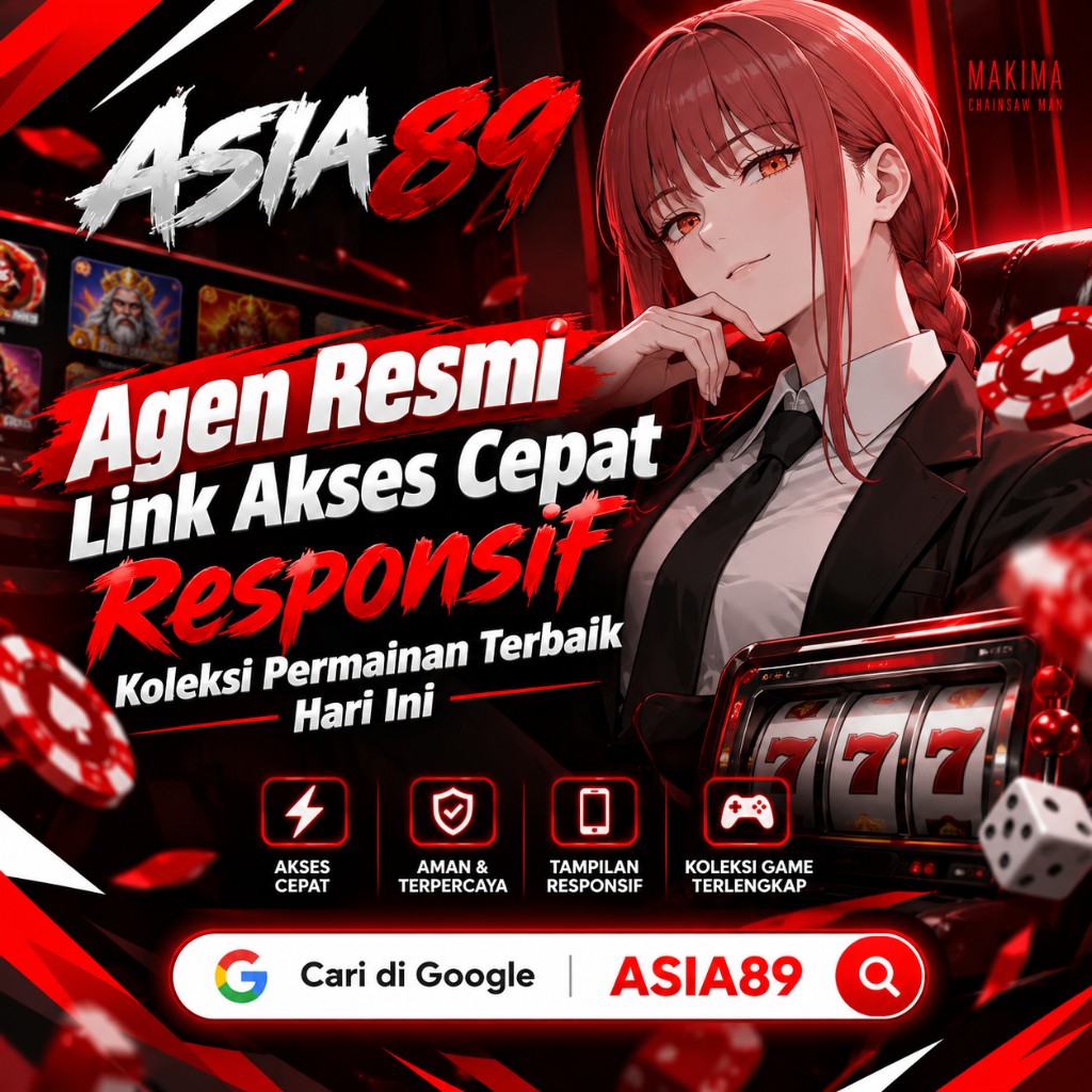 Banner ASIA89 agen resmi link akses cepat responsif koleksi permainan terbaik hari ini